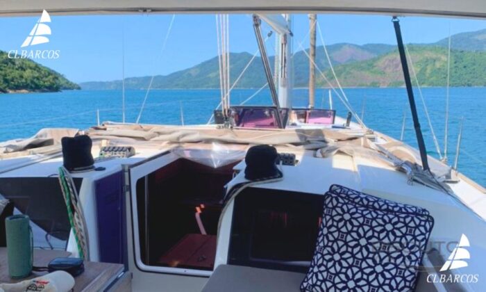 vista cockpit Dufour 500