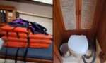 Veleiro Schaefer 31 2003 - Cabine de proa e banheiro