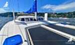 Catamarã Dolphin 43 - Convés de proa